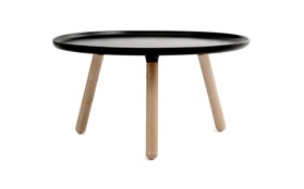 Tablo tables large white frontview on a white background